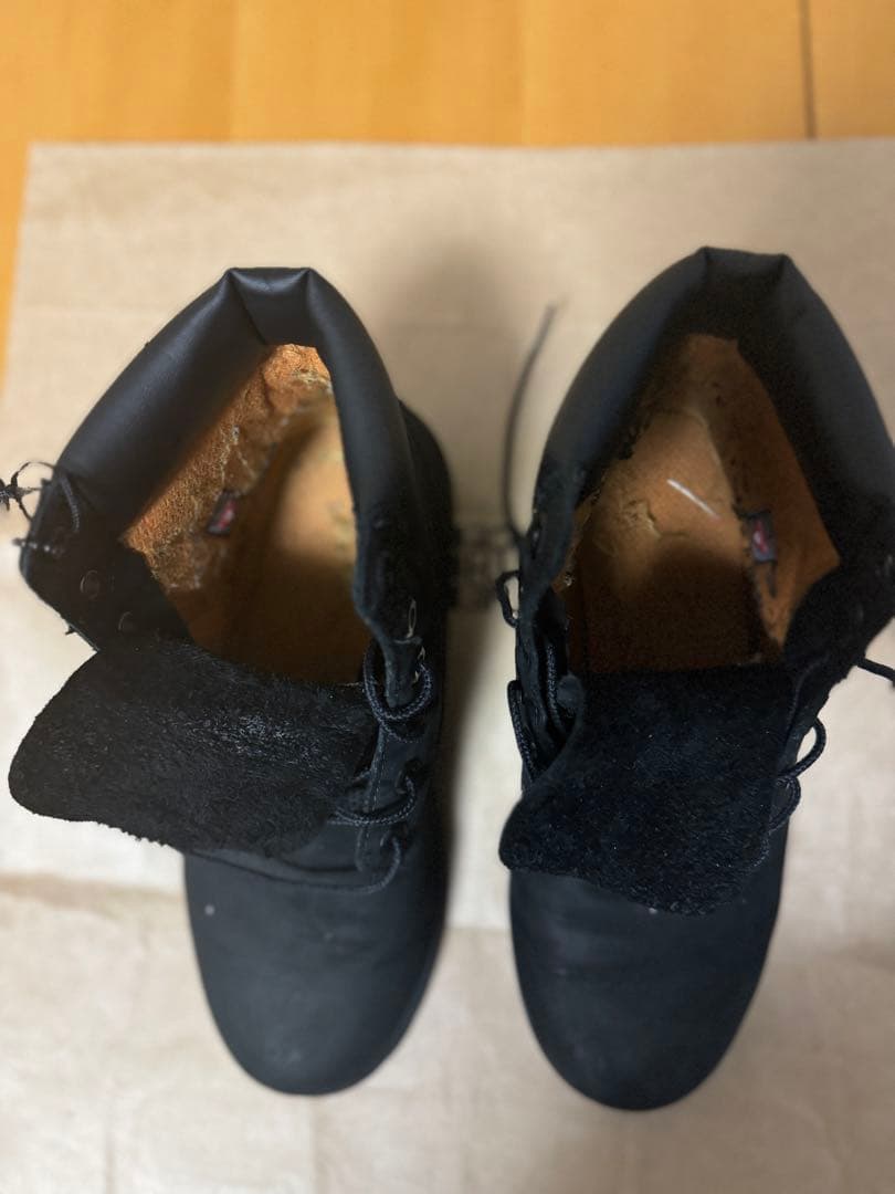 ブラック ティンバーランド メンズ ブーツ