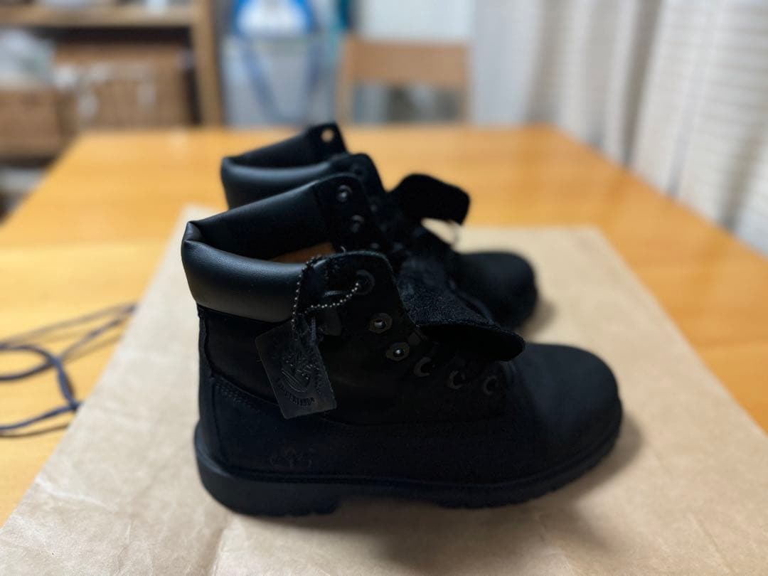 ブラック ティンバーランド メンズ ブーツ