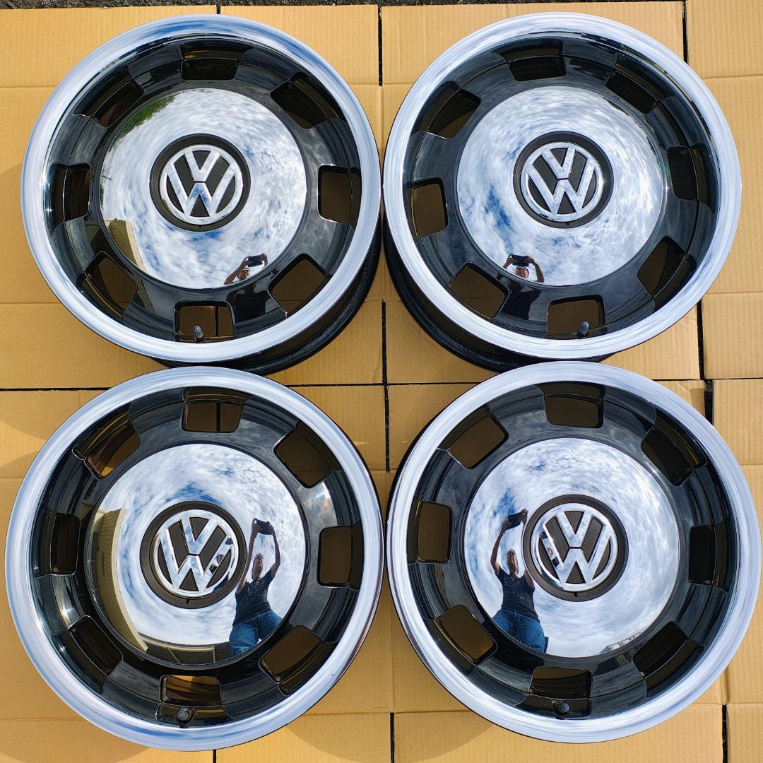ザビートル for Classic サークル ブラック 純正 ヘリテージホイール