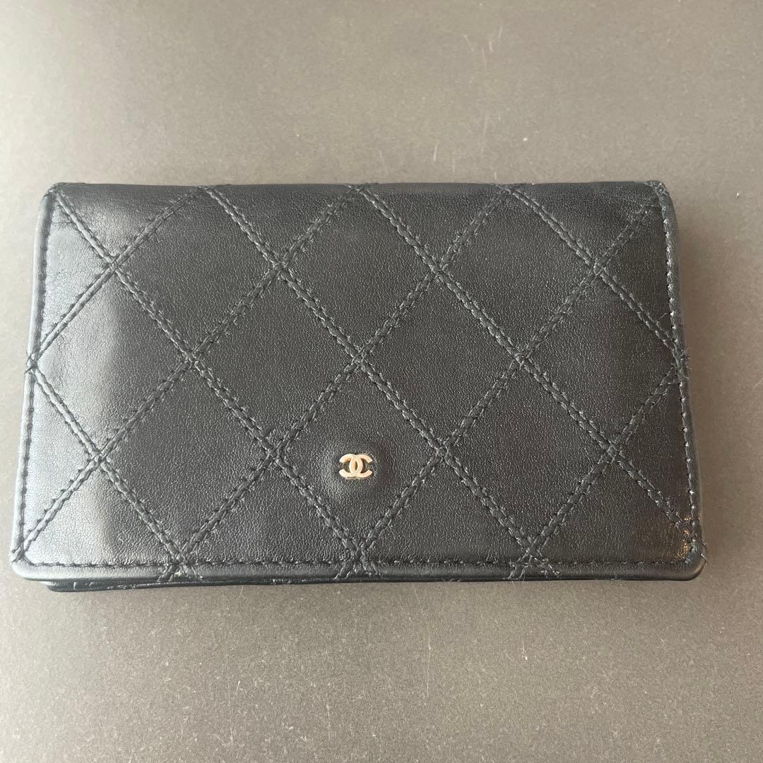 シャネル　ビコローレ　ケース　カードケース　ミニ財布　正規品　ビンテージ