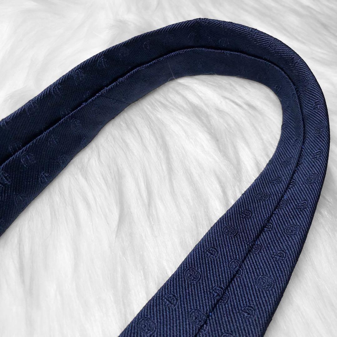 近代モデル★グッチ ネクタイ GG柄 ホースビット シェリーライン ネイビー