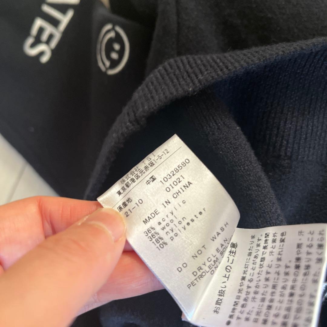 PEARLY GATES 黒 セーター