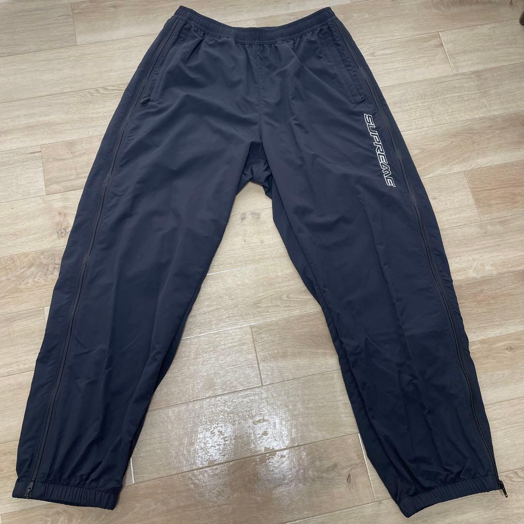supreme contrast zip warm up pant M 【美品】