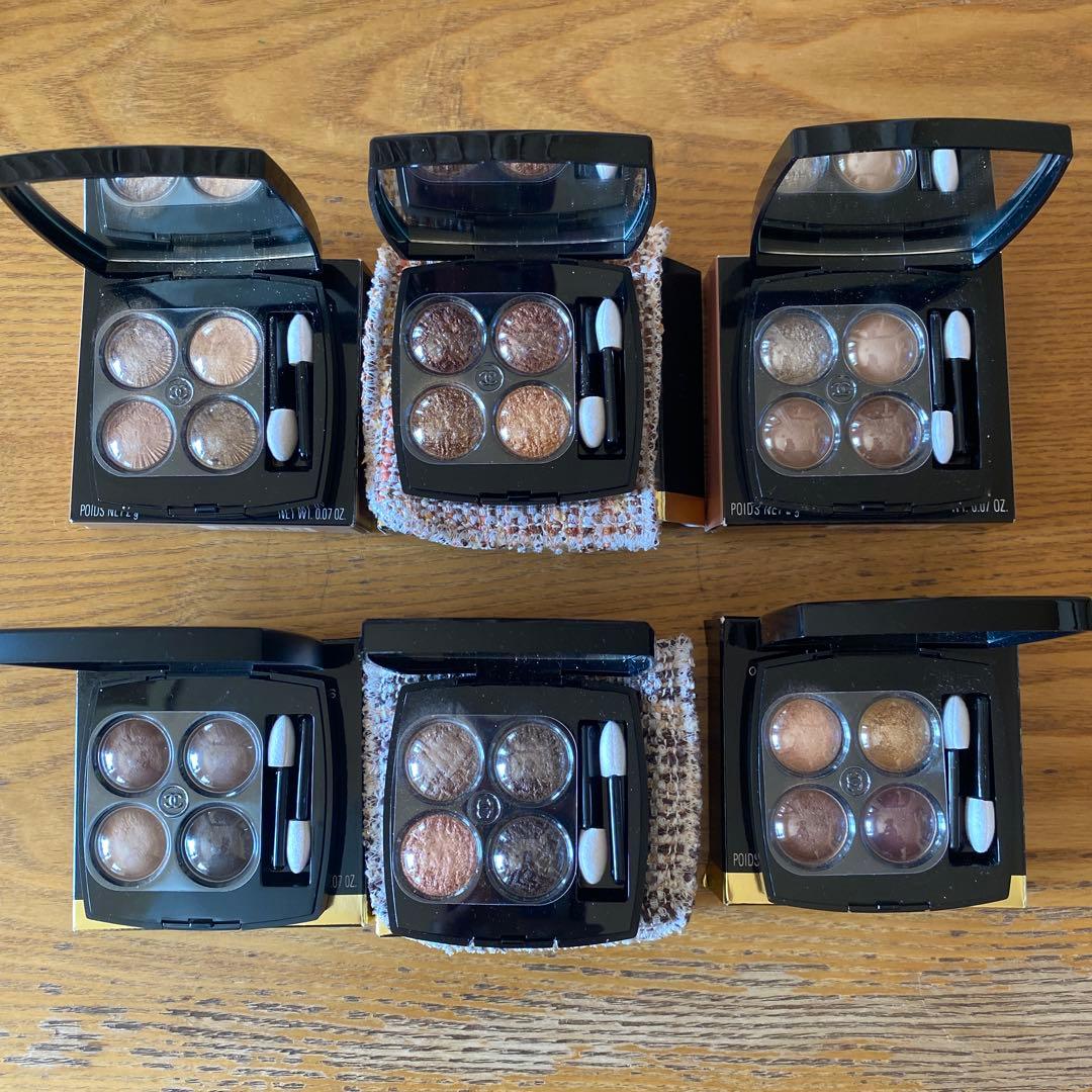 CHANELアイシャドウパレット6個セット
