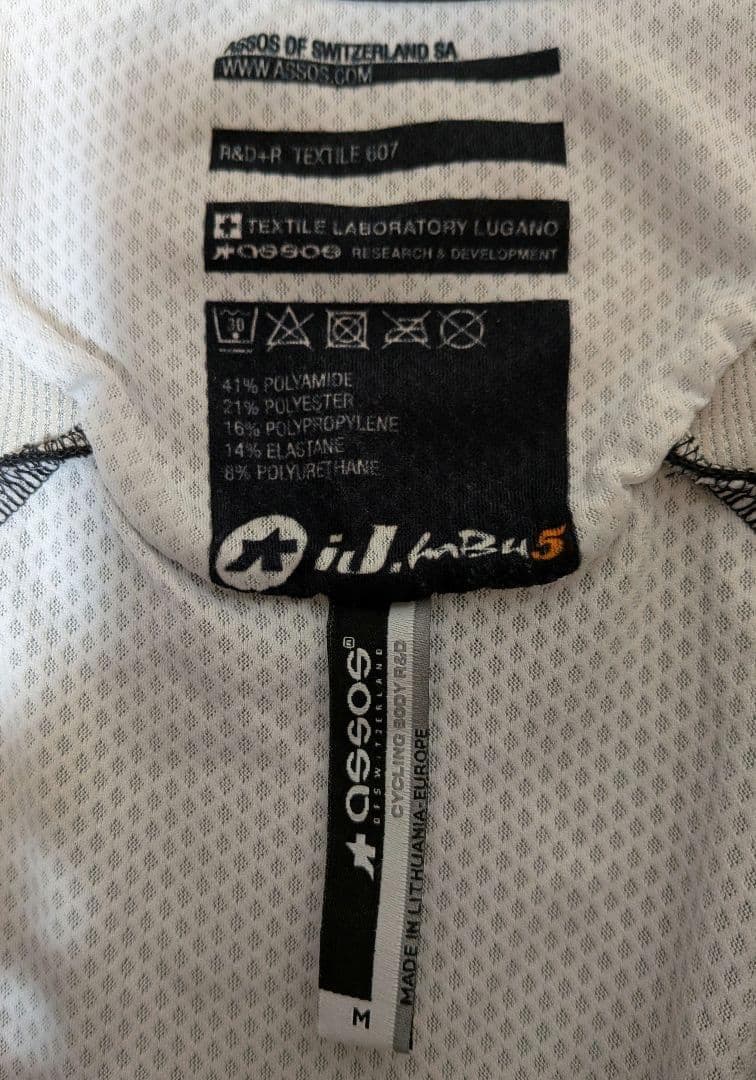 ASSOS サイクルジャケット iJ.haBu5 Mサイズ