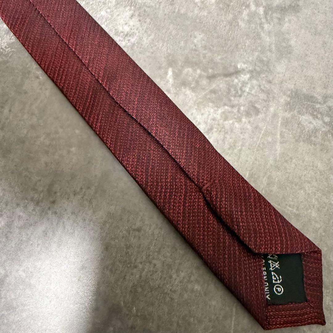 【✨極美品✨】 FENDI フェンディ ネクタイ ソリッド 無地 シルク 希少