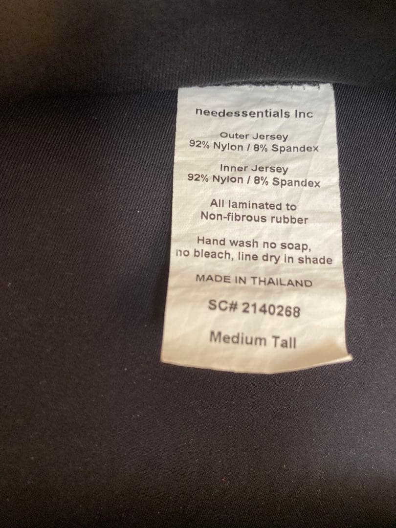 値下げ:ウェットスーツ セミドライ 4/3mm MTサイズ身長175〜180前後