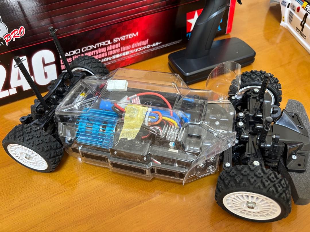 タミヤ　値下げ送料込み‼️TT-02 ランチア　Xカスタム多数　フルベア　社外サス