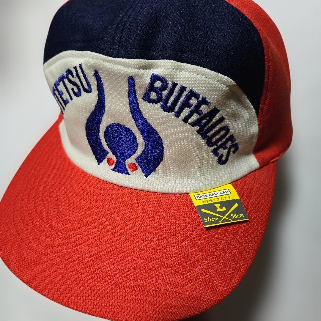 近鉄バファローズ　キャップ　日輪帽子製造オフィシャル品　当時物