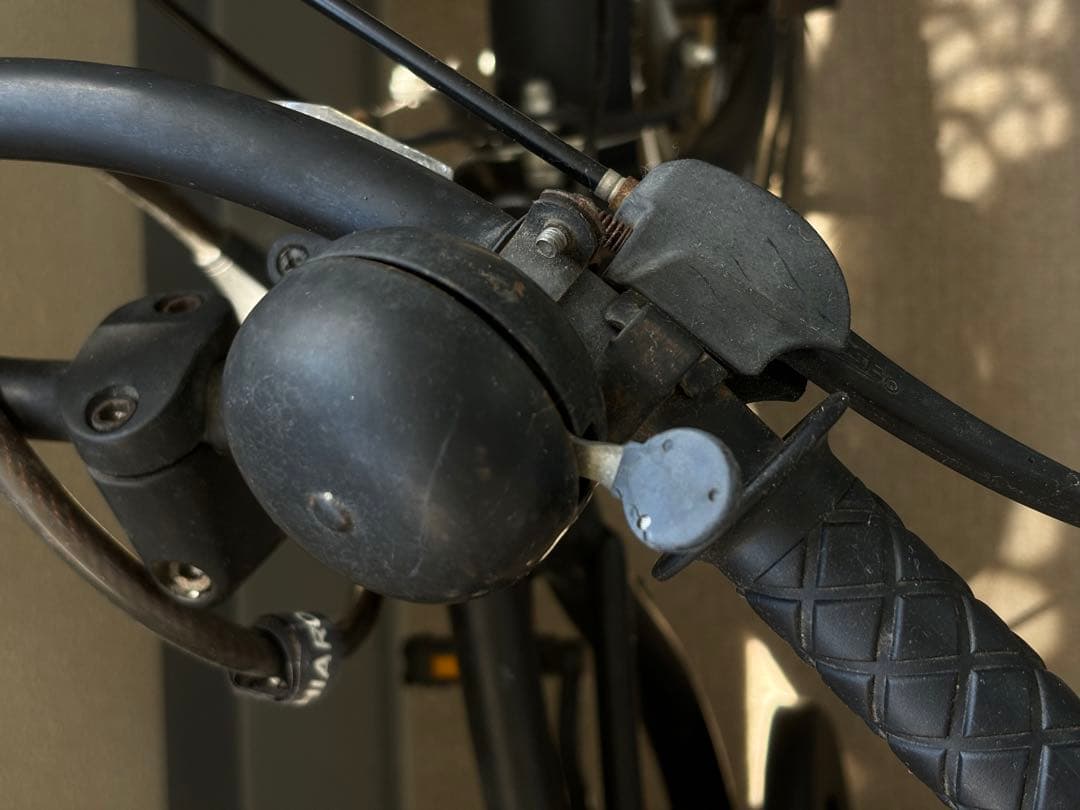 子供用自転車 ブラック the Park補助輪付き