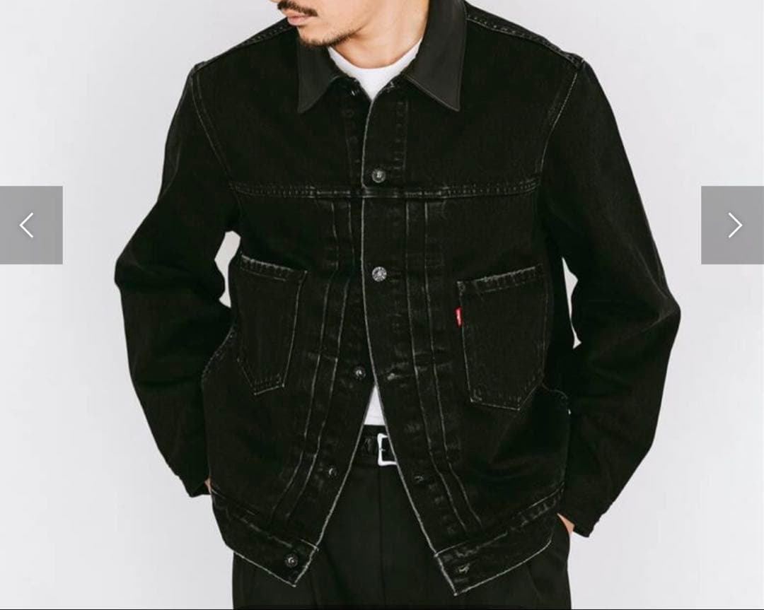 k*m様 levi's edifice別注 2nd トラッカージャケット S 美