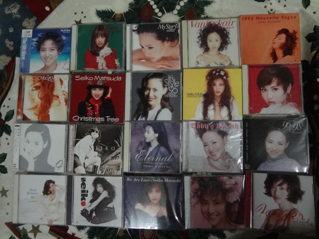 松田聖子オリジナル・BEST・企画アルバム　　　お宝２０枚セット