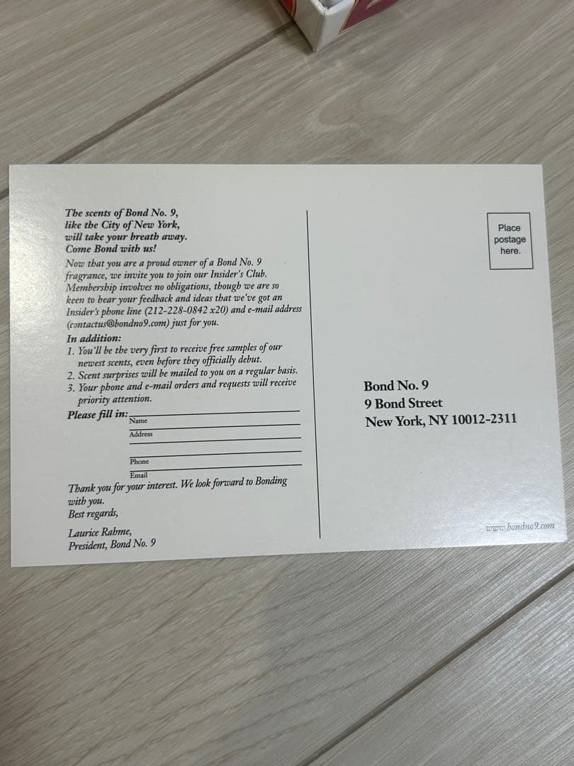 ボンド　ナンバーナイン　ノリータ　オードパルファム　100ml