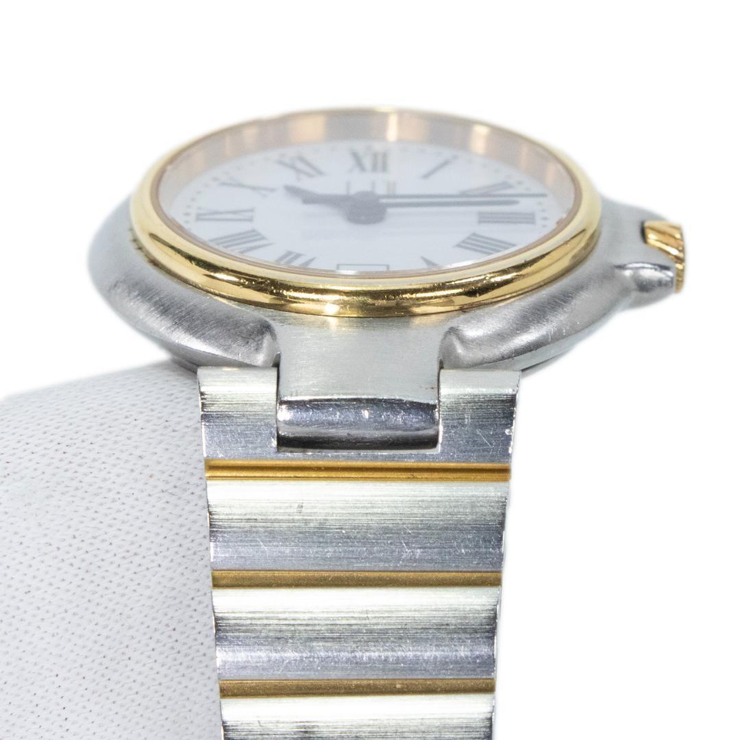 ダンヒル 腕時計 レディース ミレニアム 白 ゴールド ロゴ マーク シンプル