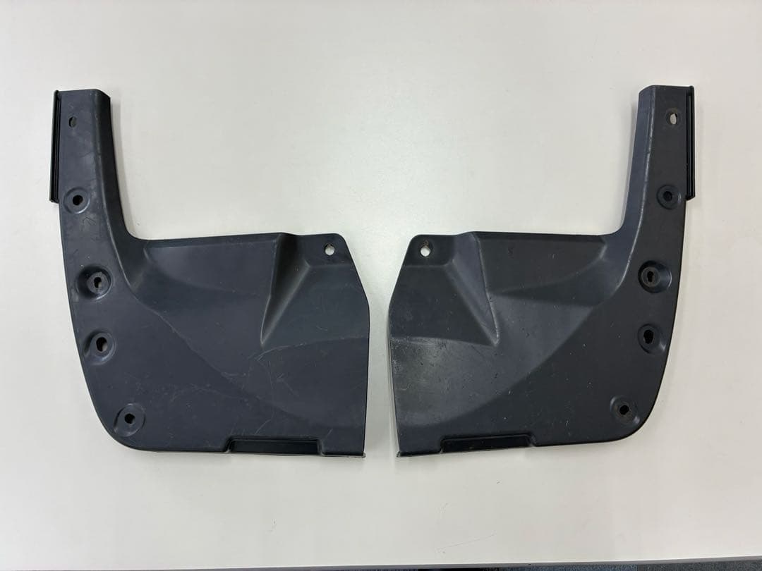 150プラド　純正ショート前後加工マッドガード