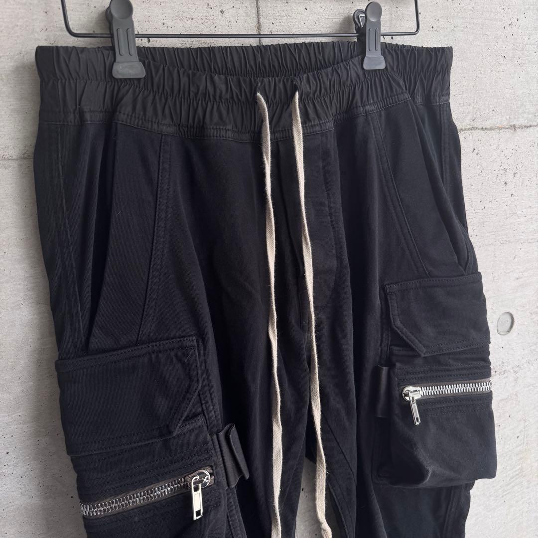 21FW Rick Owens MASTDON CARGO 48黒パンツ