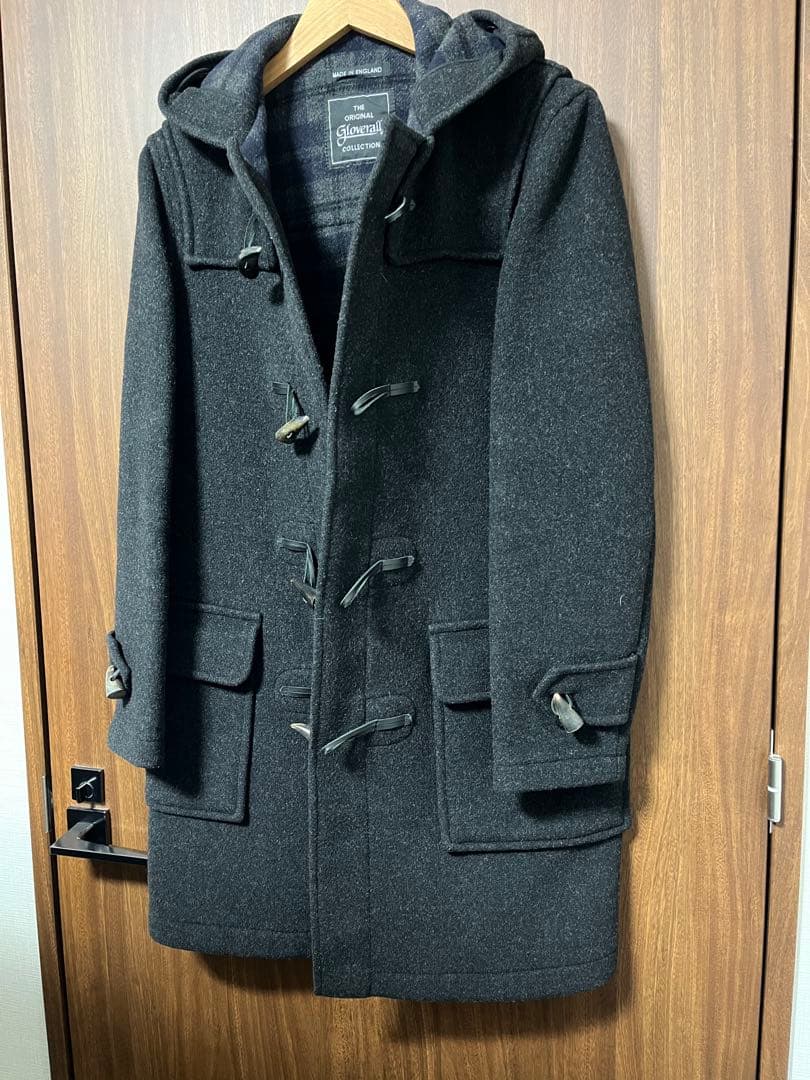 【値下げ】ダッフルコート グローバーオール ダークグレー M 状態よし