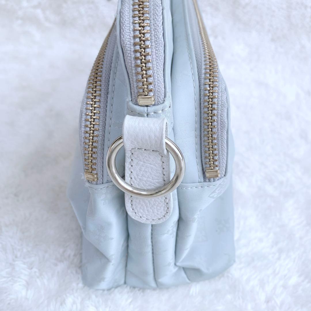 【ゆずもも猫】極美品 ラシット モノグラム レザーストラップ