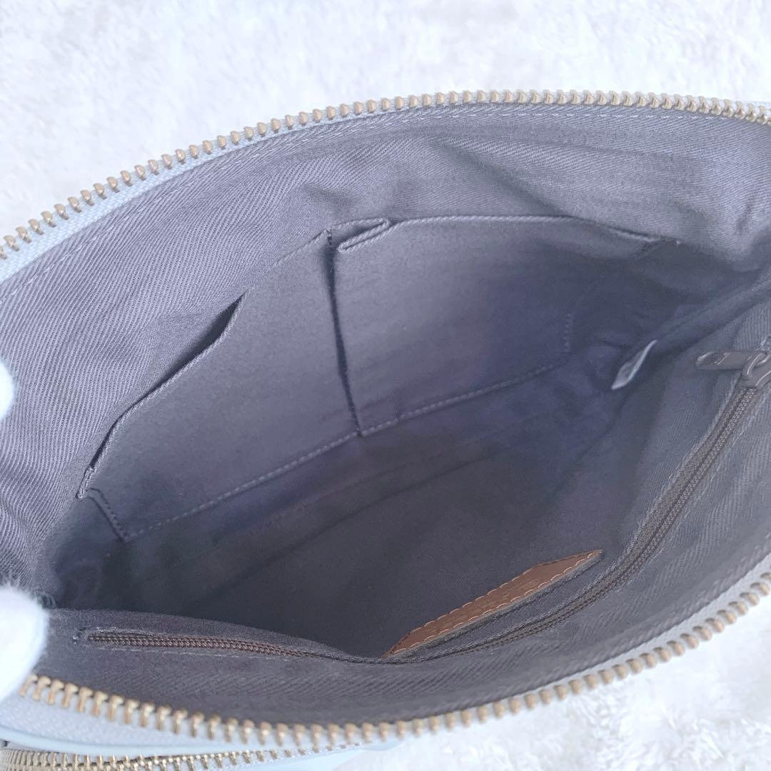 【ゆずもも猫】極美品 ラシット モノグラム レザーストラップ