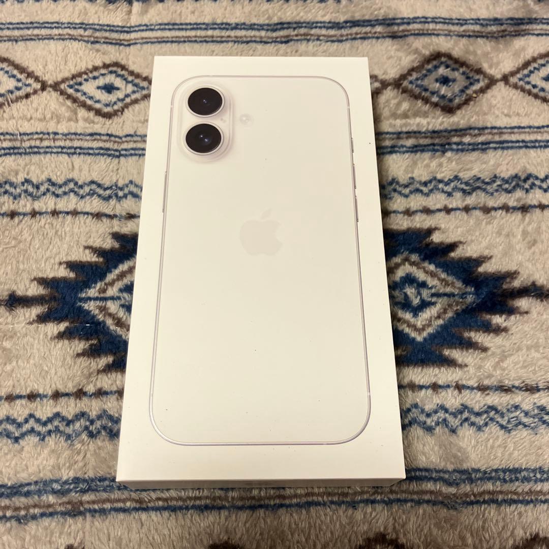 iPhone16 128GB ホワイト【新品未開封】