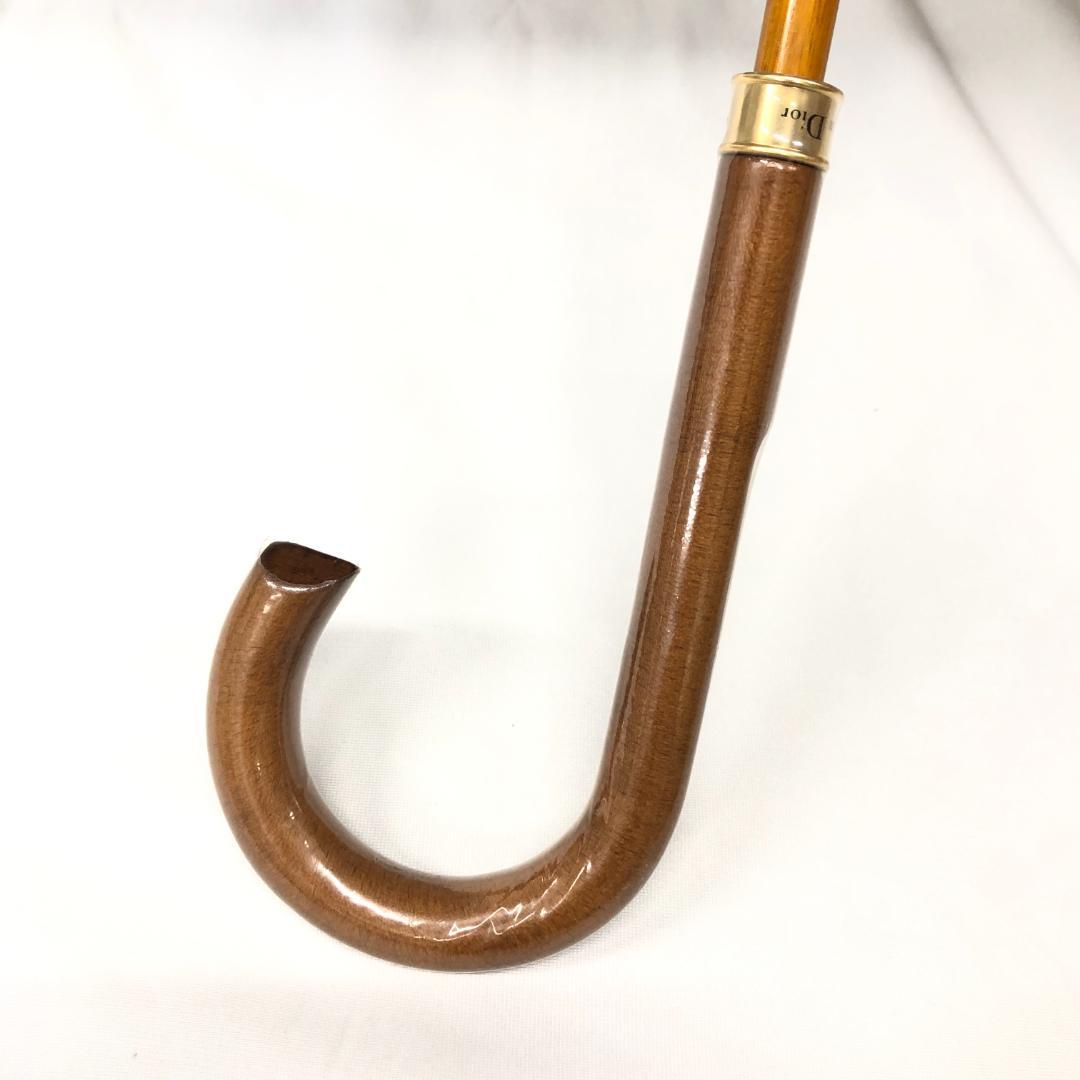 【未使用保管品】7F496/クリスチャンディオール/長傘/トロッター/ブラック