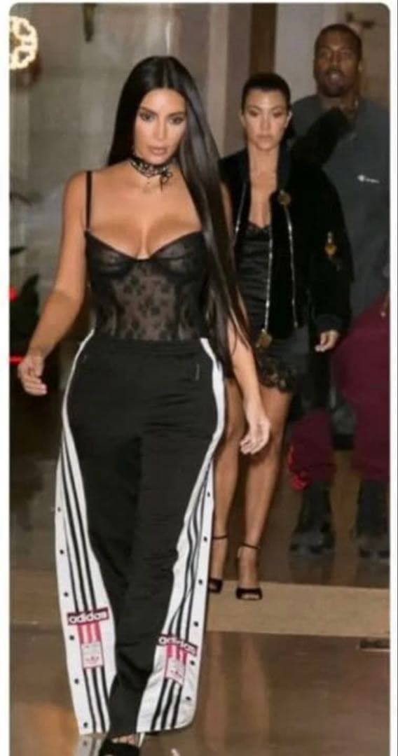 アディブレイク　90s アディダス　パンツ　ブラックピンク　ビンテージ