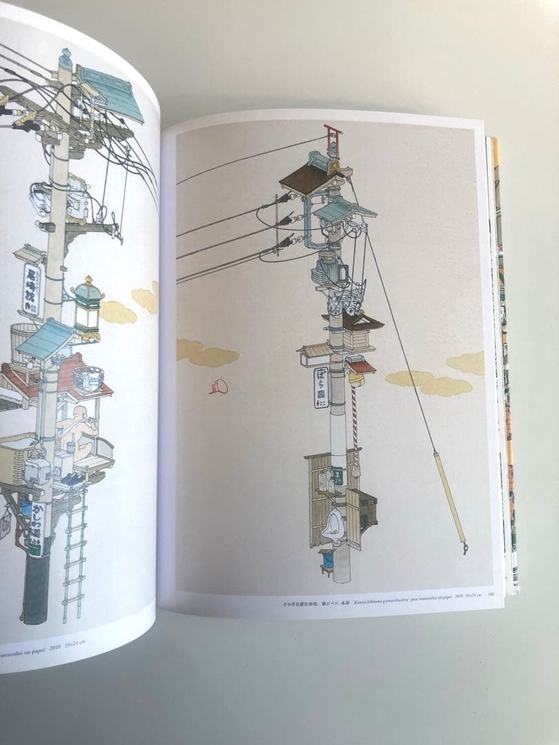 【中古・サイン入り】山口晃 / 大画面作品集 / 青幻舎