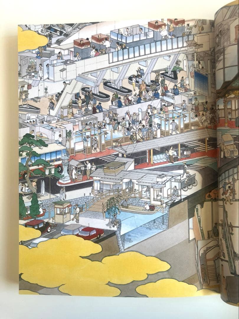 【中古・サイン入り】山口晃 / 大画面作品集 / 青幻舎