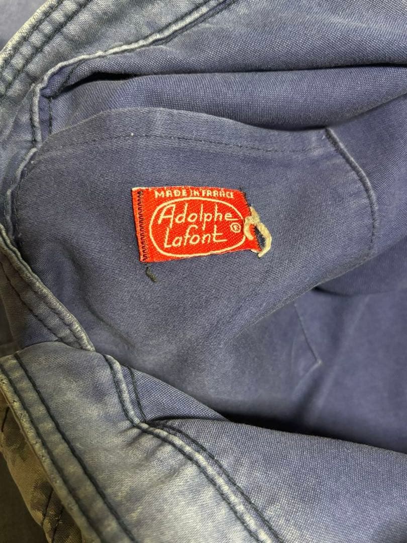 【珍品】 60s ADOLPHE LAFONT モールスキンジャケット　ペイント