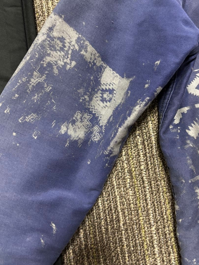 【珍品】 60s ADOLPHE LAFONT モールスキンジャケット　ペイント