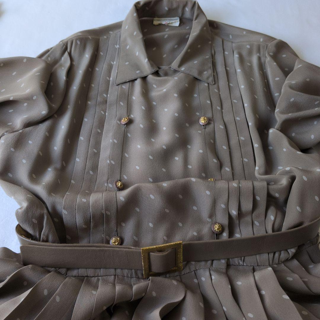 【ヴィンテージ】CHANEL ライオンボタン ワンピース