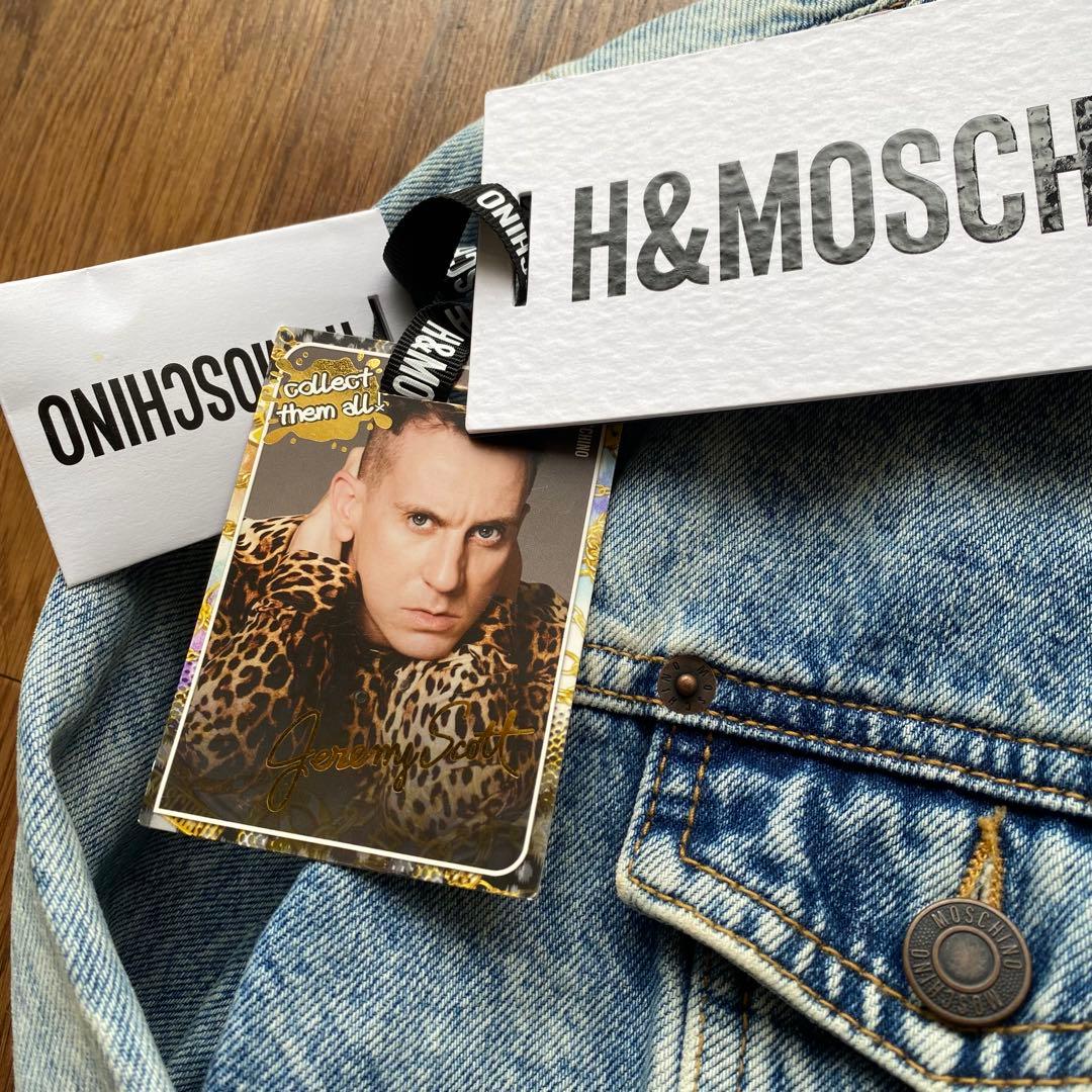 MOSCHINO  コラボ　ビジューデニムジャケット