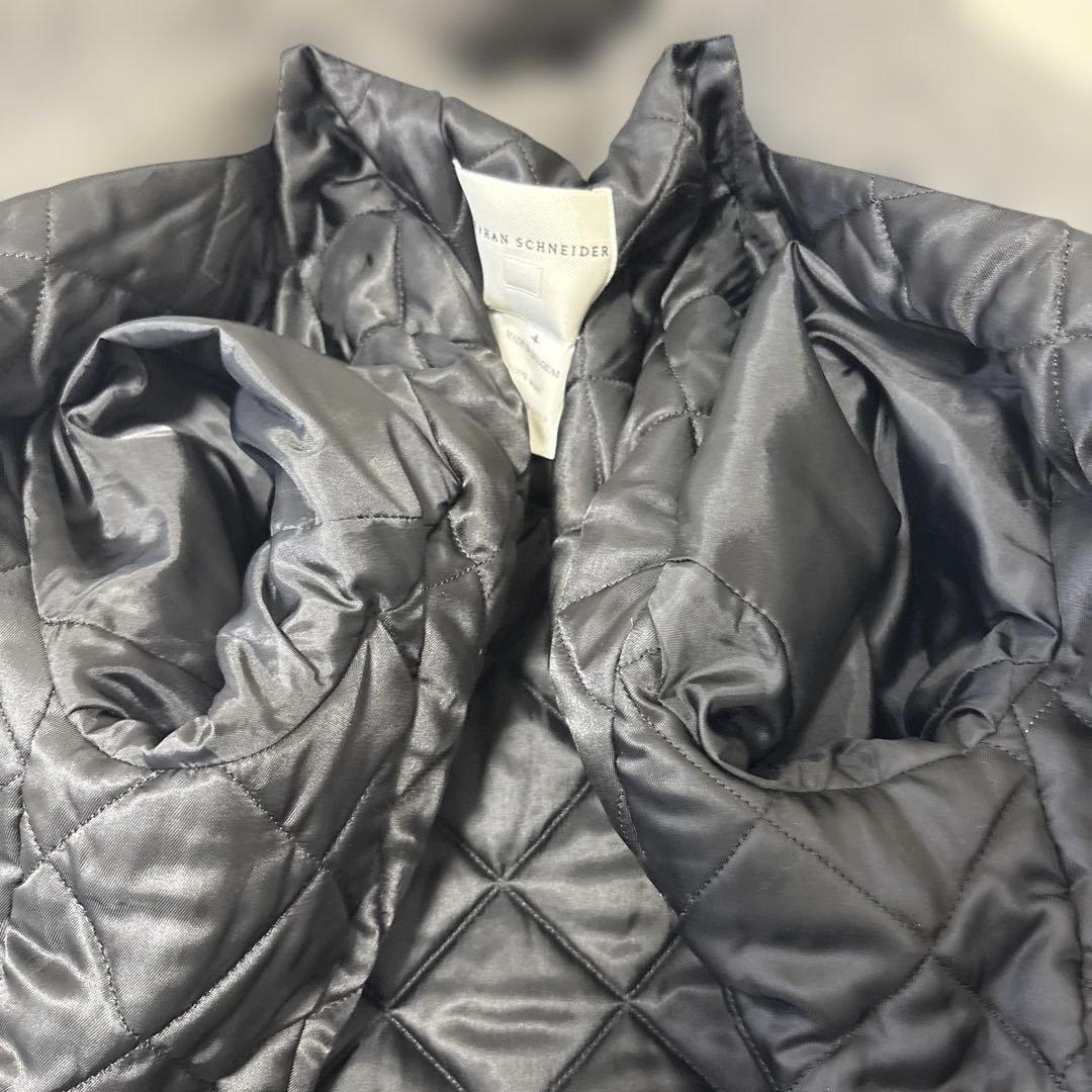 【美品】ステファンシュナイダー　フーデッドウールジャケットXL ウール　グレー