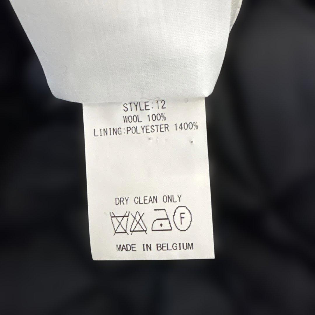 【美品】ステファンシュナイダー　フーデッドウールジャケットXL ウール　グレー