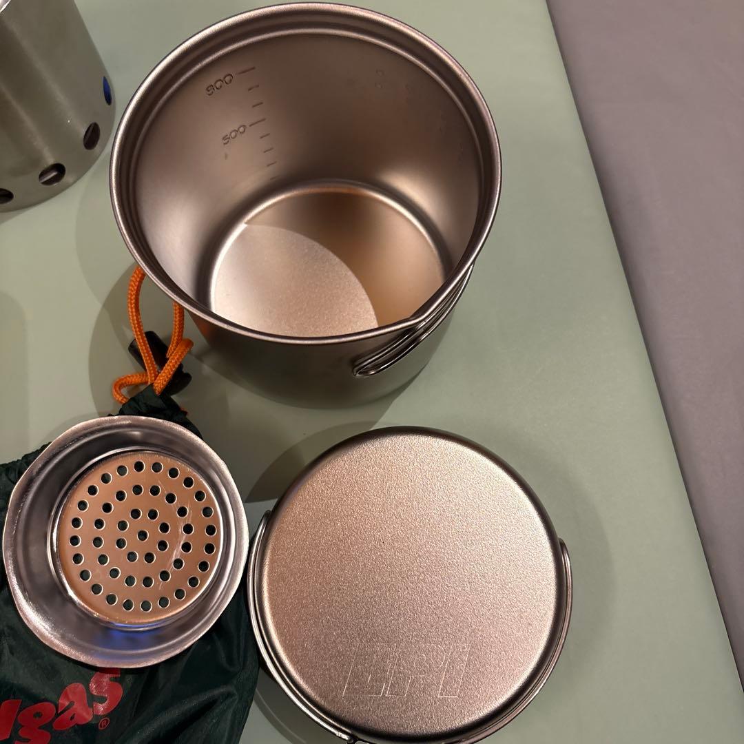 【最終価格 新品未使用】ソロストーブ　クッカーセット