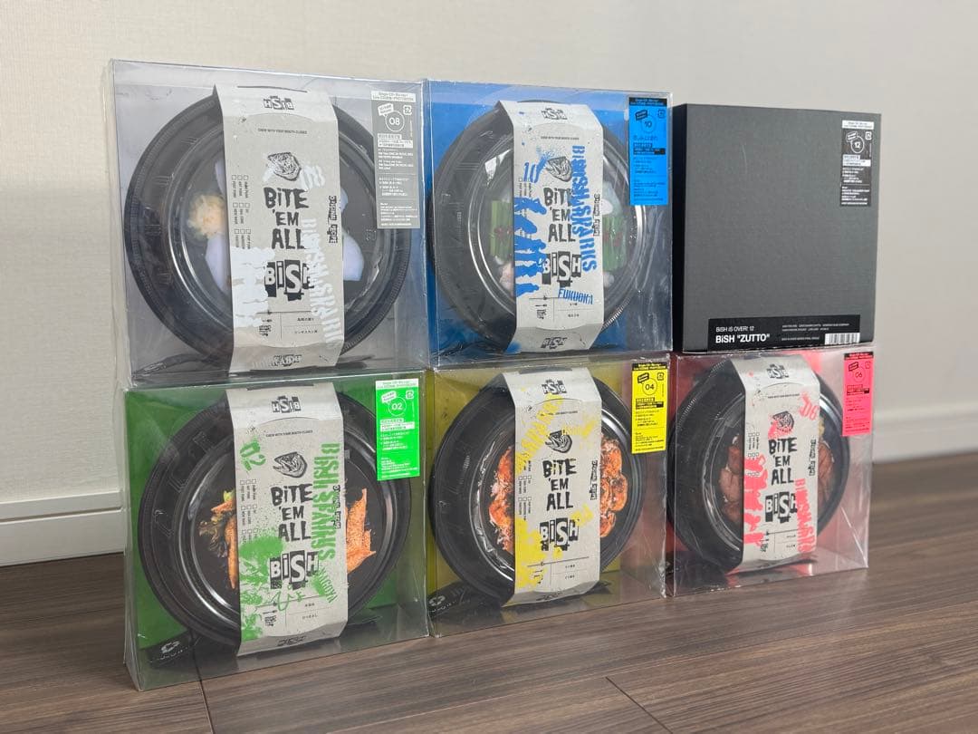 BiSHイーツ 12ヶ月連続シングル　初回生産限定盤コンプリート 6点セット