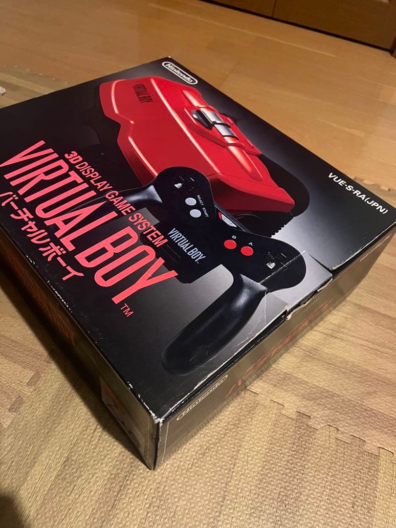 動作確認済み バーチャルボーイ本体 ソフト1本付き