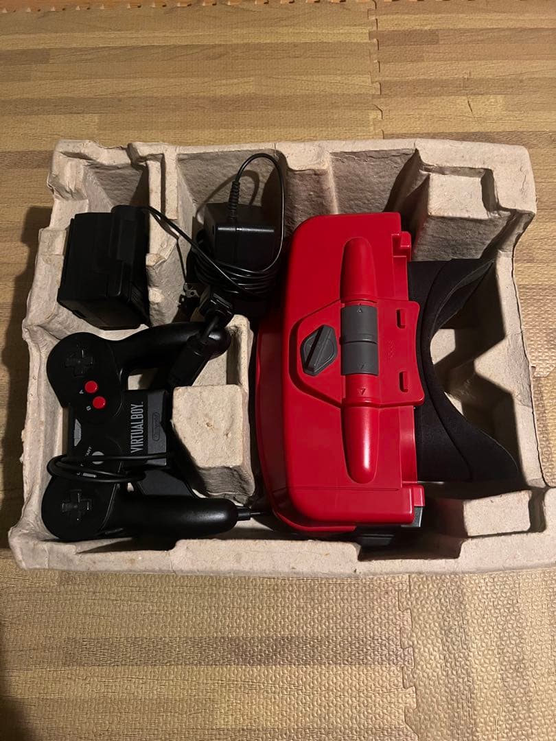 動作確認済み バーチャルボーイ本体 ソフト1本付き