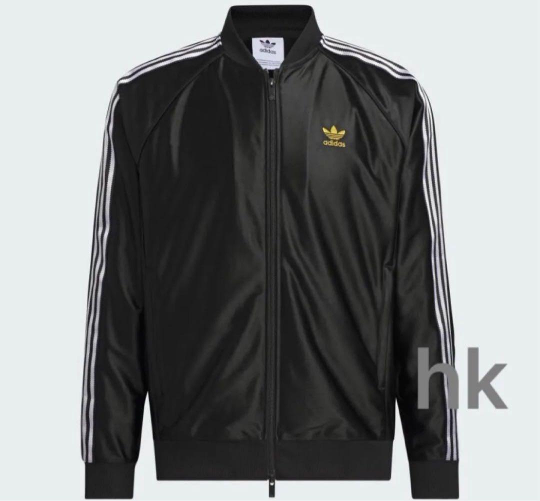 アディダスオリジナルス　スーパースター　トラックジャケット　L　ブラック