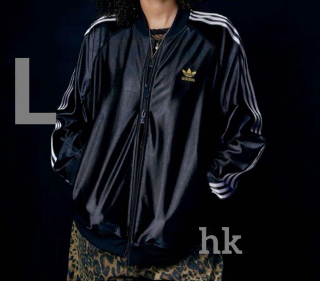 アディダスオリジナルス　スーパースター　トラックジャケット　L　ブラック