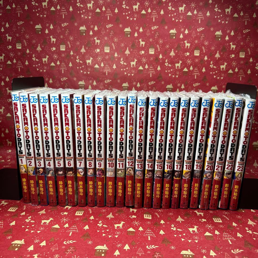 サカモトデイズ初版全巻セット 2巻-23巻新品未開封　豪華特典31点付