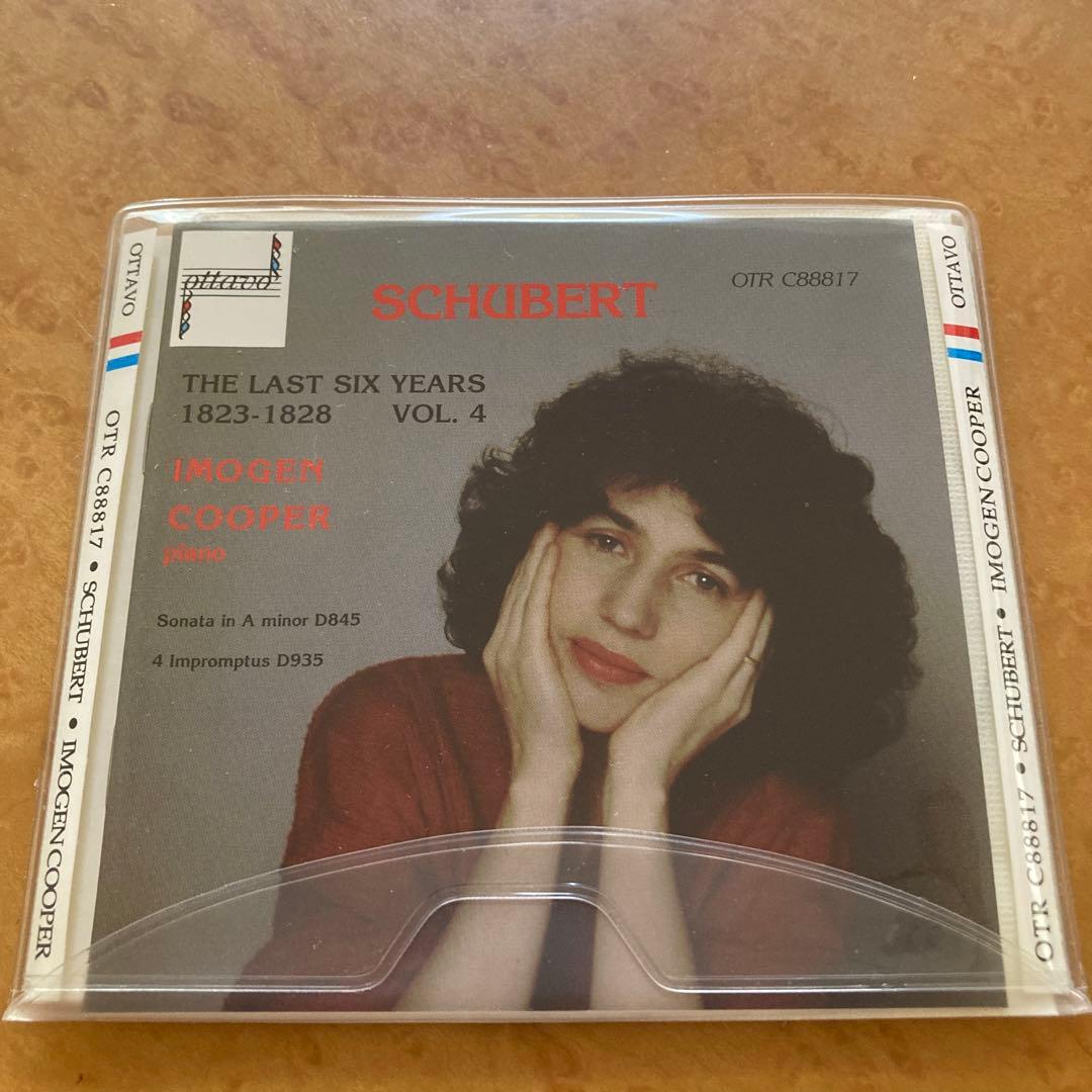 輸CD クーパー／「シューベルト最後の６年 1823-1828」全6枚