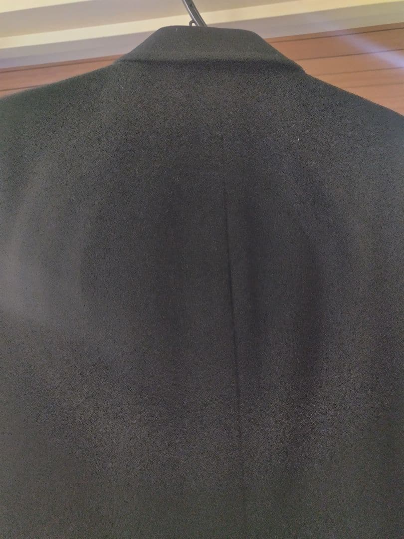 メンズ　コート　BURBERRY 黒 Mサイズ　チェスターコート