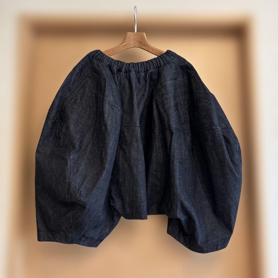 コムデギャルソン　コムコム　デニムサルエルパンツ