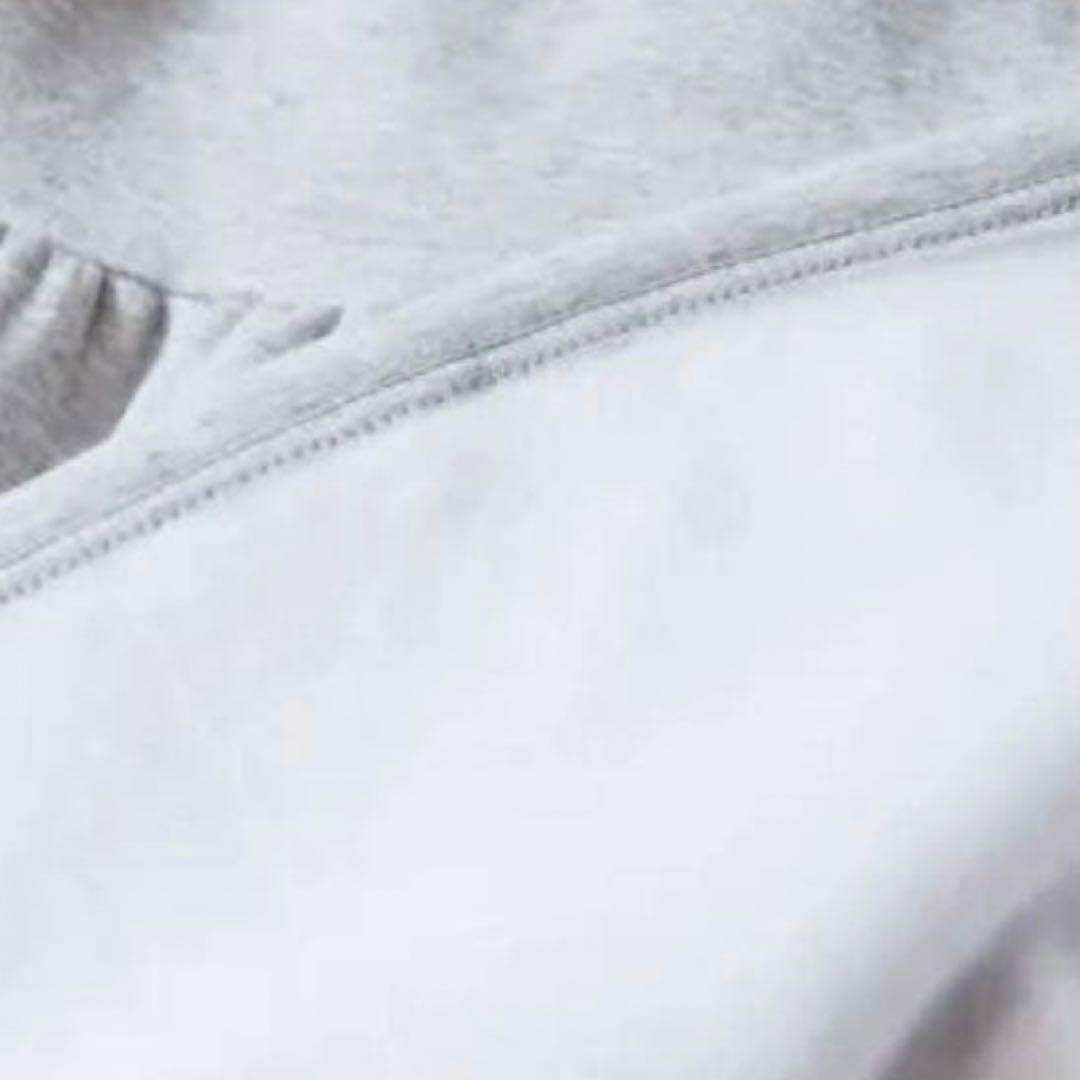 plusOTOHA裏起毛ティアードスウェットワンピース/グレー