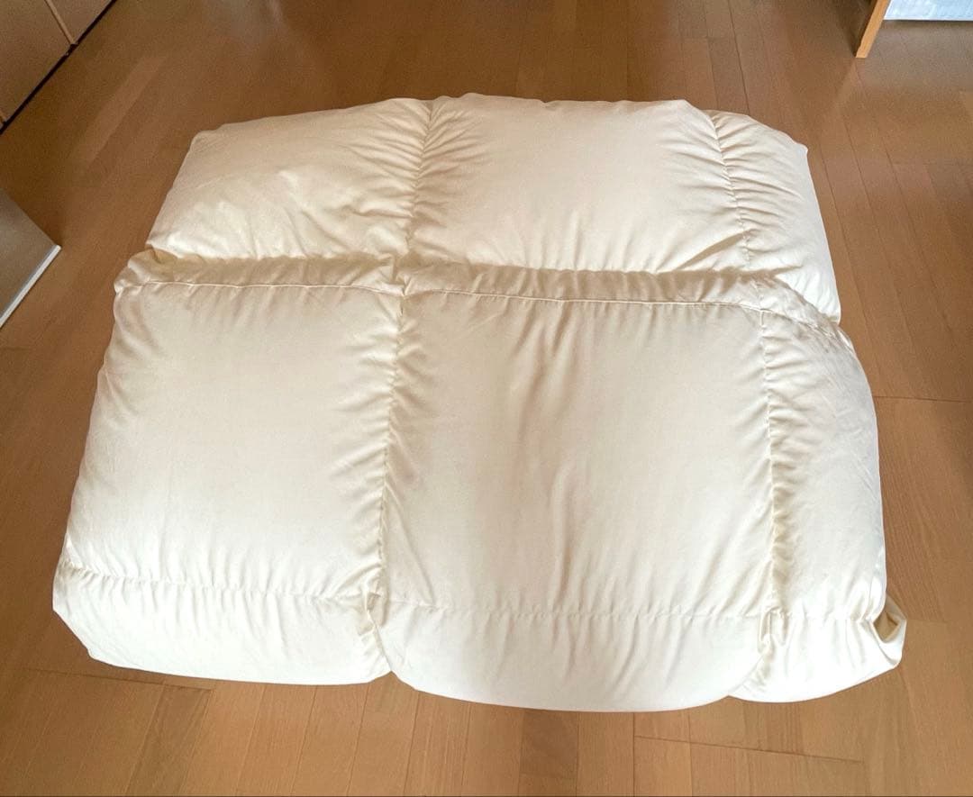 【引き取り可能な方 12/15迄】ダブル羽毛掛け布団