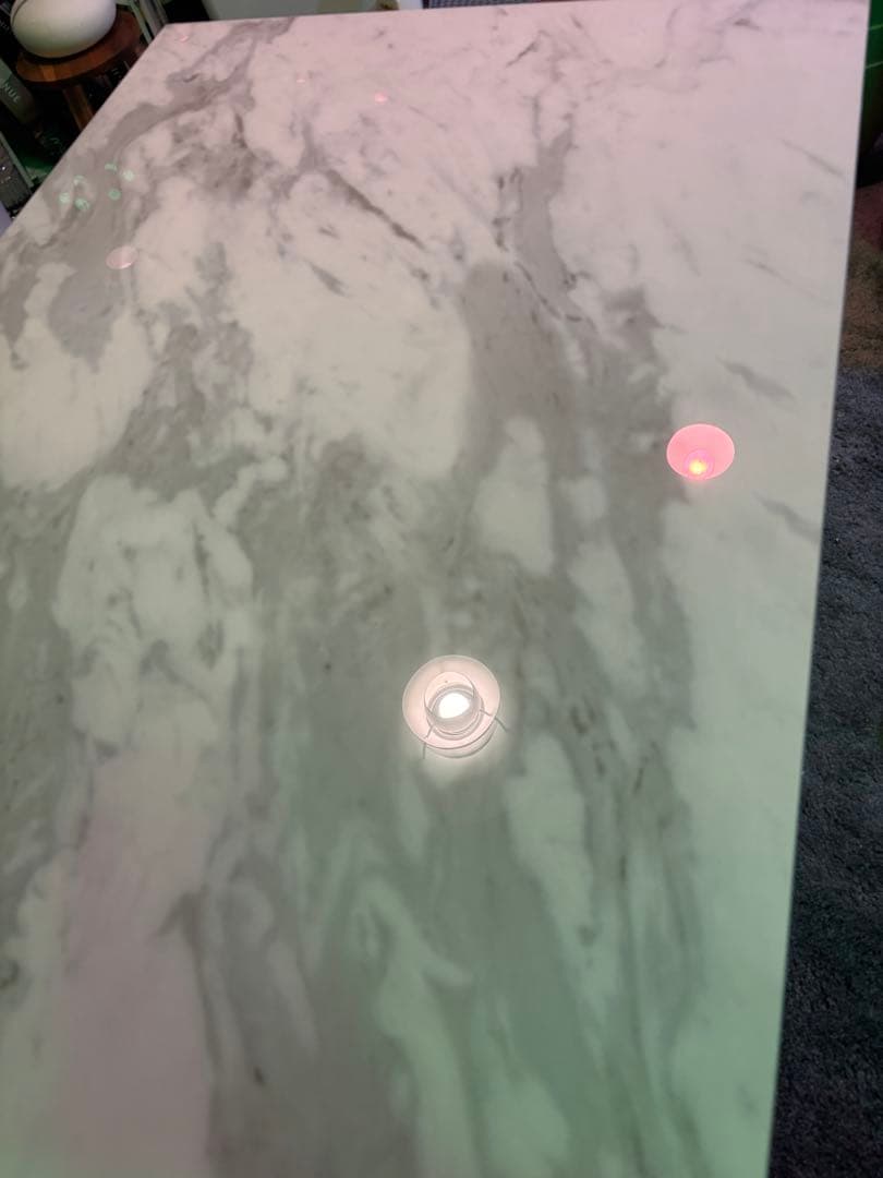 ニトリ　センターテーブル(セーラル120 CHN WH)送料込み