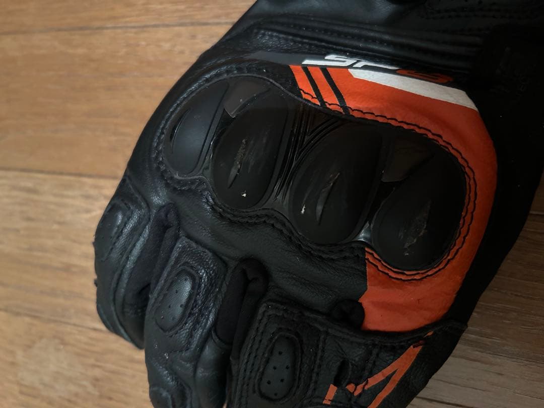 Alpinestars バイク用グローブ 3XL 黒/オレンジ