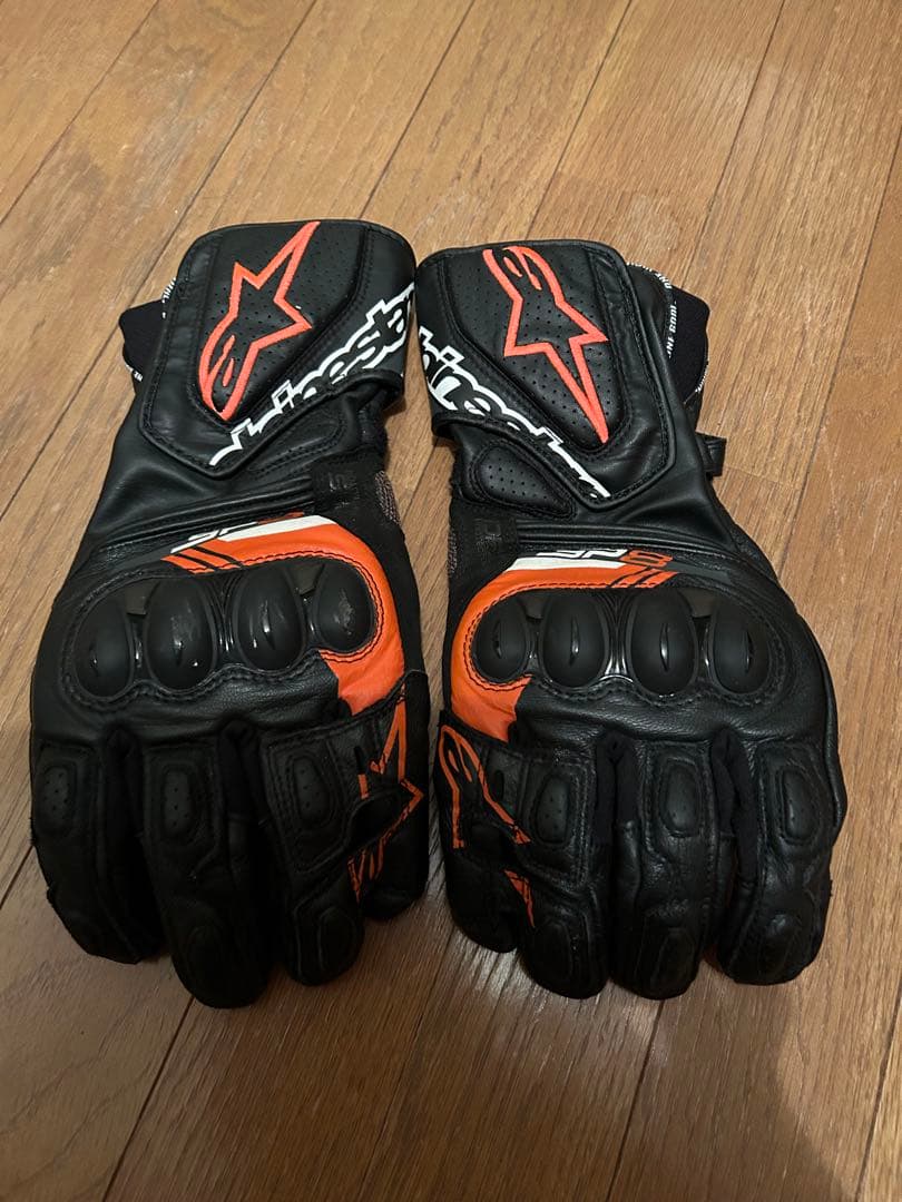 Alpinestars バイク用グローブ 3XL 黒/オレンジ