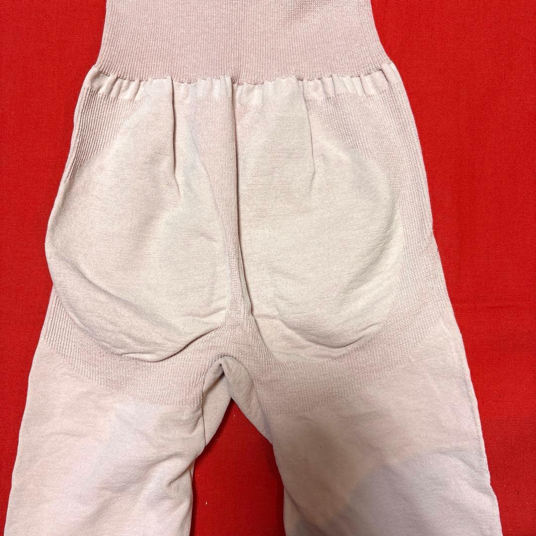 【未使用】温活! ちゃび 限定 あったかハイウエストレギンス M ピンク